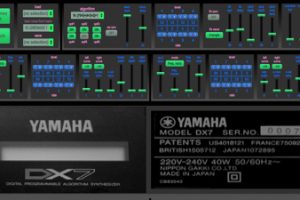 Yamaha DX7 v1.0 panel