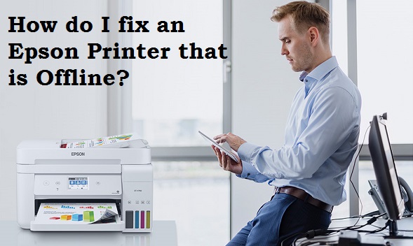 How do I fix an Epson printer that is offline