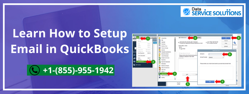 setup email in quickbooks 2015